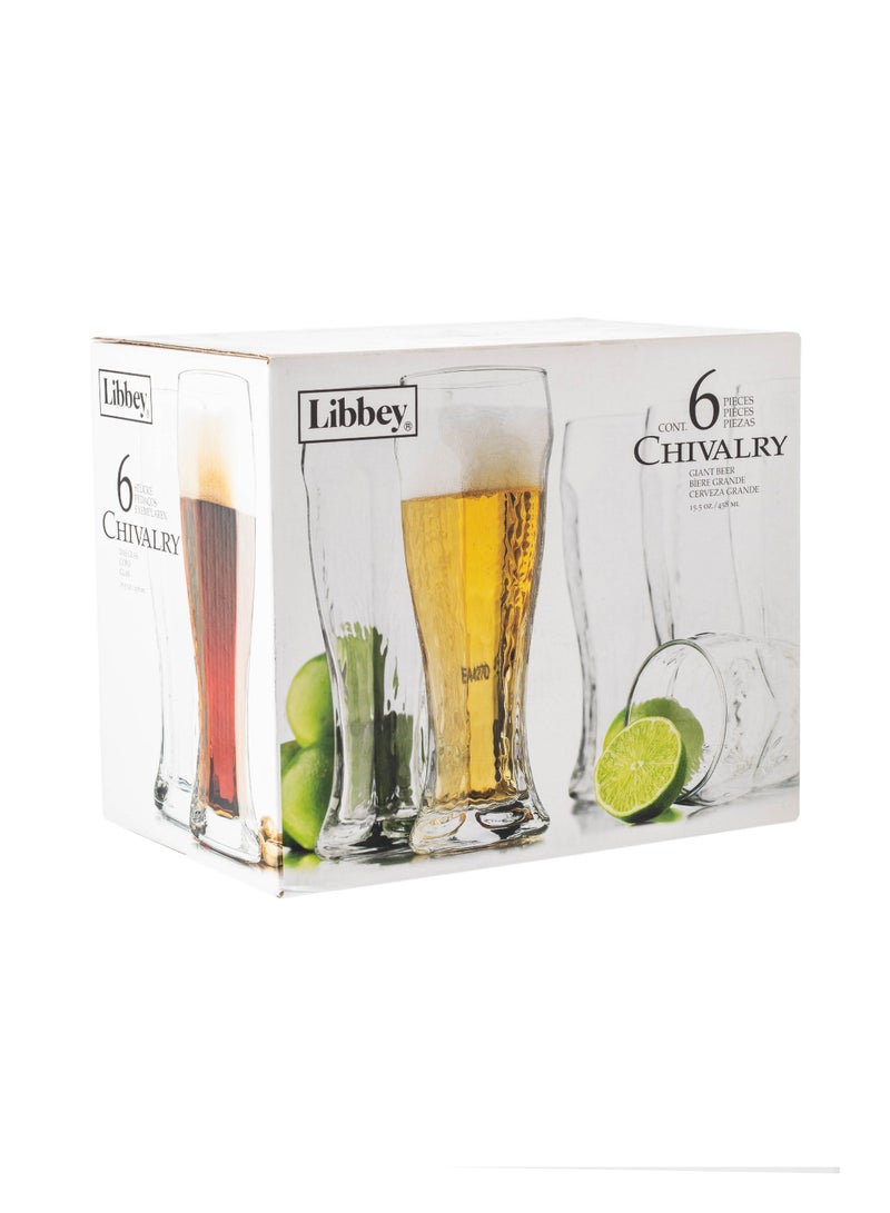 LIBBEY A set of 6 glass cups with a capacity of 310 ml - Image 2