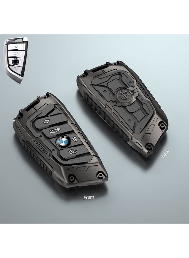 BMW Suitable for the key cover of BMW X3 5 Series 530, X1, 7 Series, X5, 1 Series, 3 Series 320li high-end car key chain, car key protection case - Image 1