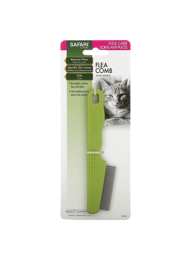 كوستال الحيوانات الأليفة - سفاري - أمشاط البراغيث للقطط - مستلزمات العناية بالحيوانات الأليفة - Image 1