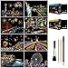 AP ARTSPER Scratch Art for Teens Adults Rainbow Engraving Painting Landscape ScratchboardA4 Crafts Set 8 Sheets with 4 tools New York Statue of Liberty Golden Gate Bridge Manarola America Europe - Image 3