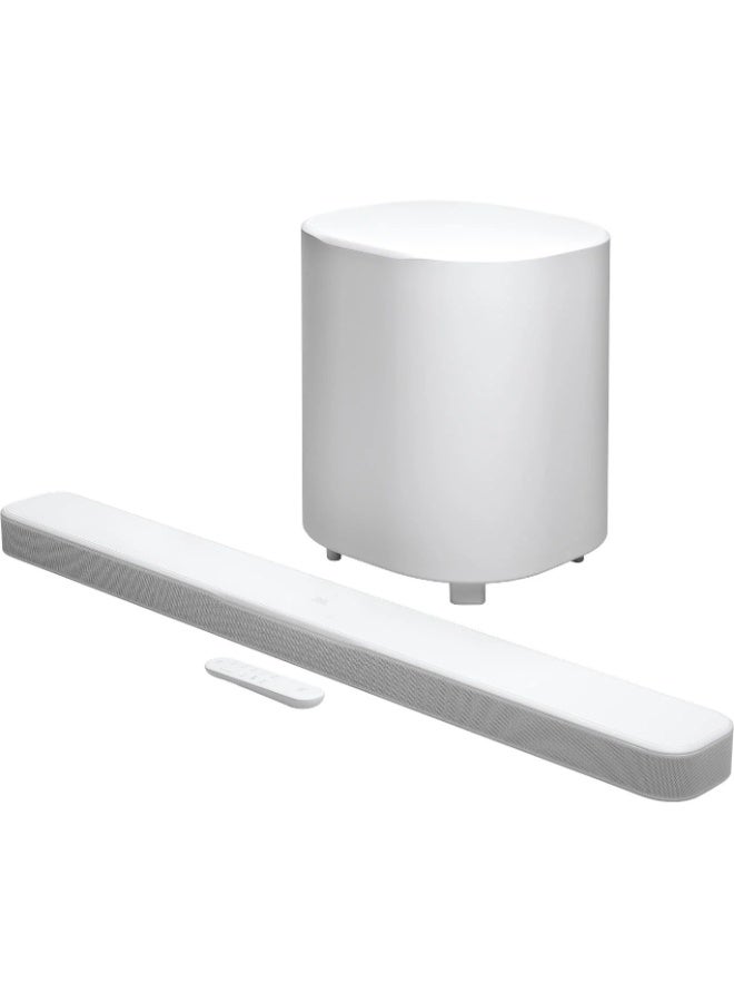 FIPKA BAR 500 MK2 5.1 channel soundbar system with Dolby Atmos (White) - Image 1