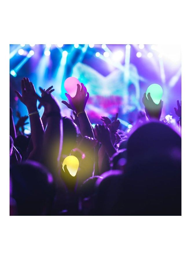 NIBEMINENT 2 Pieces 1638_RGB remote Control Color Portable Night Light White 18*8*9.5cm - Image 2