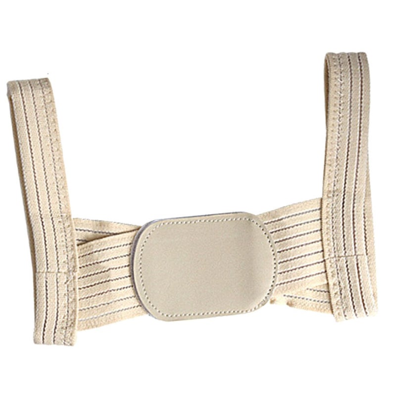 Adjustable Posture Corrector For Adults Upper Back Support Brace Breathable Black - Image 2