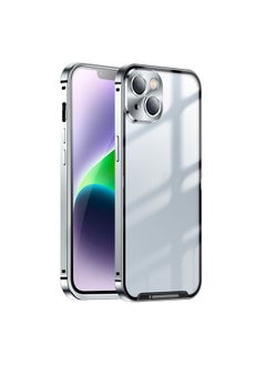 Case Cover For iPhone 14 Frosted Metal Phone Case Silver