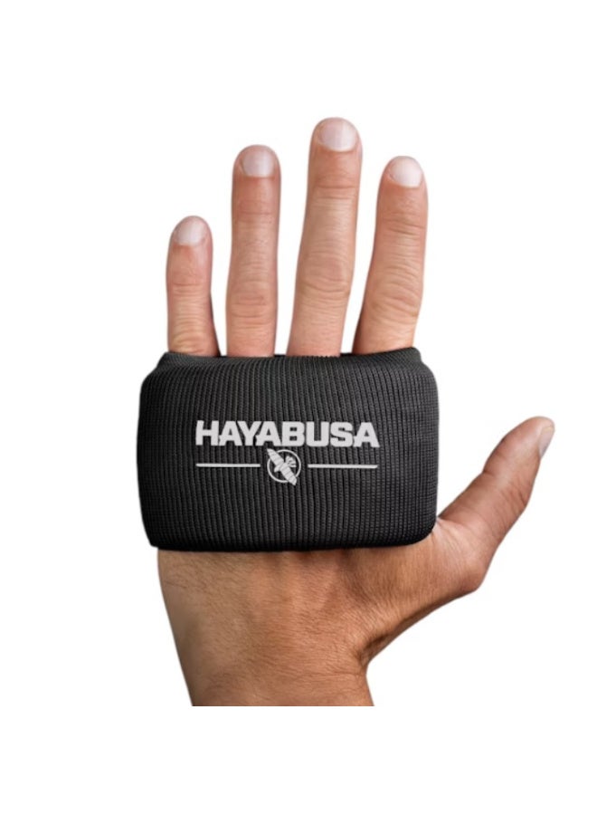 HAYABUSA BOXING KNUCKLE GUARDS BLACK - Image 2