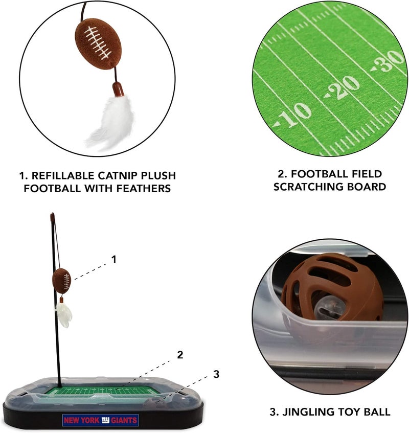 Pets First New York Giants Cat Scratcher - Image 5