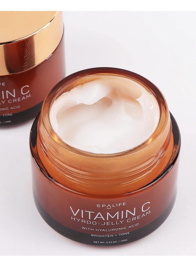 SpaLife Brightening + Tone Vitamin C Hydrojelly Cream With Hyaluronic Acid - Image 2