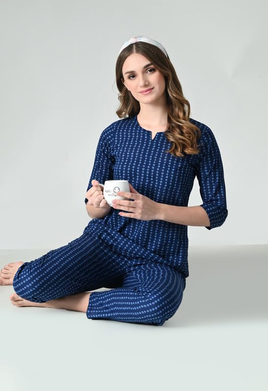 Ichaa Women's Printed Night wear - Image 5