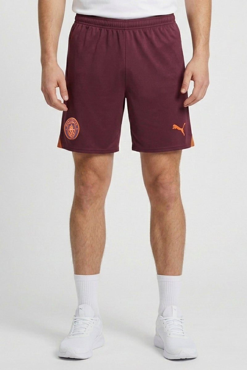 PUMA Men Sportswear Fit Brand Logo Training Shorts, Maroon - Image 1