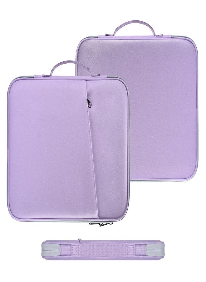 iKammo 13 Inch iPad Pro Air Sleeve, Chromebook iPad Carrying Sleeve Case Bag for Samsung Galaxy Tab S9+ Plus/S9 FE+/S8+ 12.4", Surface Pro 10/9/8/X, iPad Pro 13 M4, Purple - Image 2