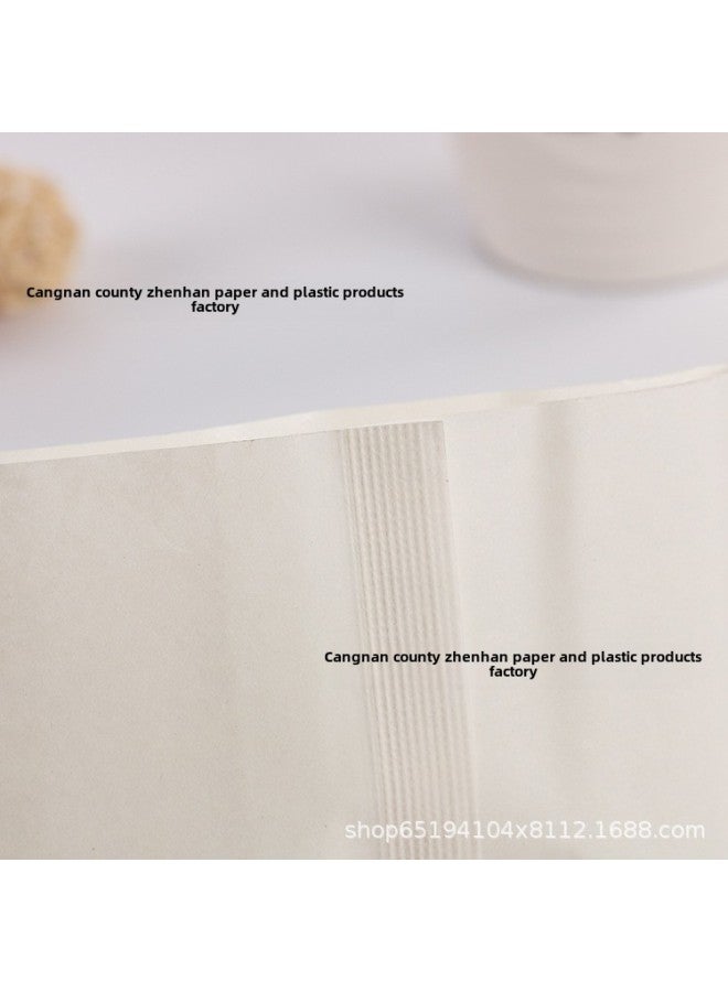 Fried Chicken Leg Chicken Chop Chicken Fillet French Fries Meat Sandwich Hand-held Cake Disposable Food Packaging Bag Oil-proof Coated Paper Bag-Color:(14*18+2 Side Width) * 90/bundle-Specifications:Fort Zhengyouwei Series - Image 4