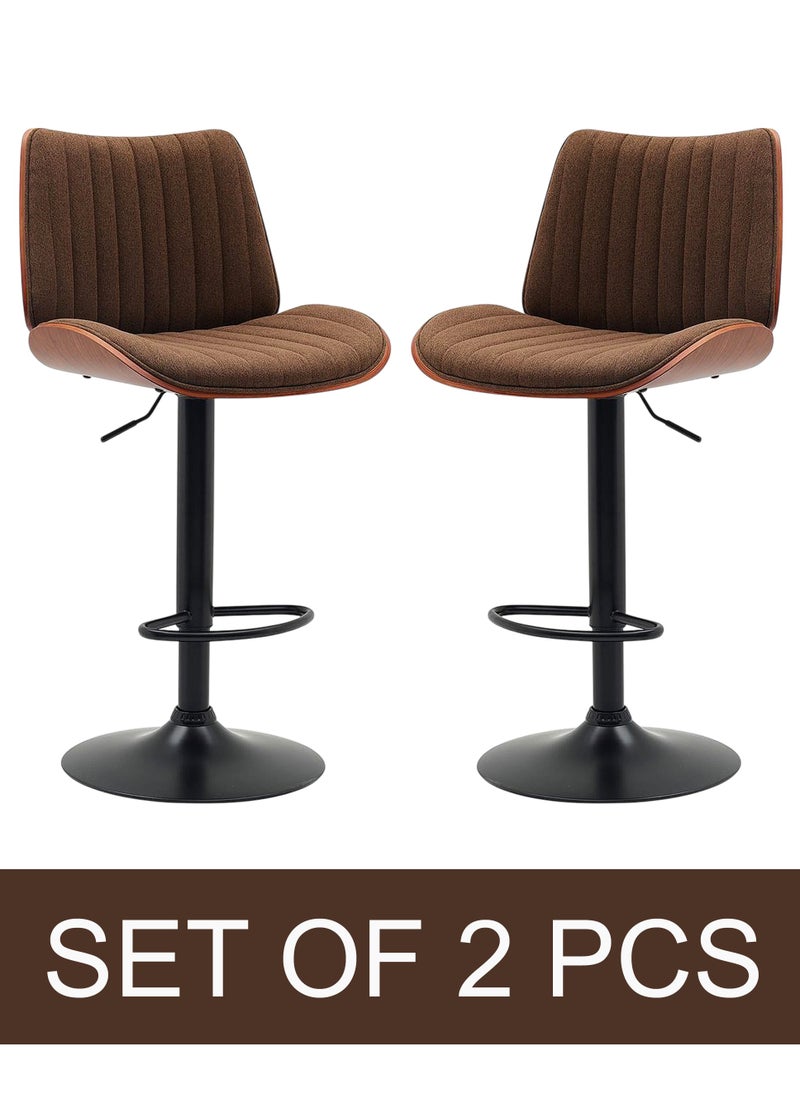 Generic Set Of 2 Pieces Modern Counter Height Barstools  - Image 1