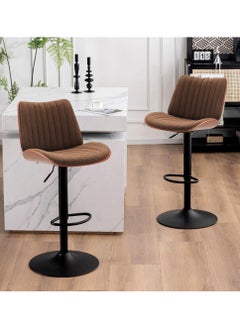Generic Set Of 2 Pieces Modern Counter Height Barstools  - Image 3