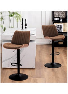 Generic Set Of 2 Pieces Modern Counter Height Barstools  - Image 4