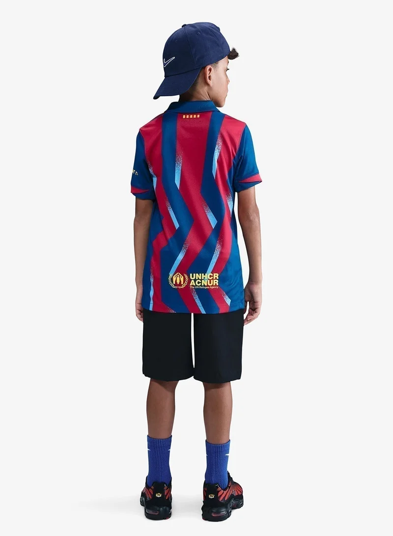 Nike Youth Fc Barcelona Dri-Fit Stadium Jersey