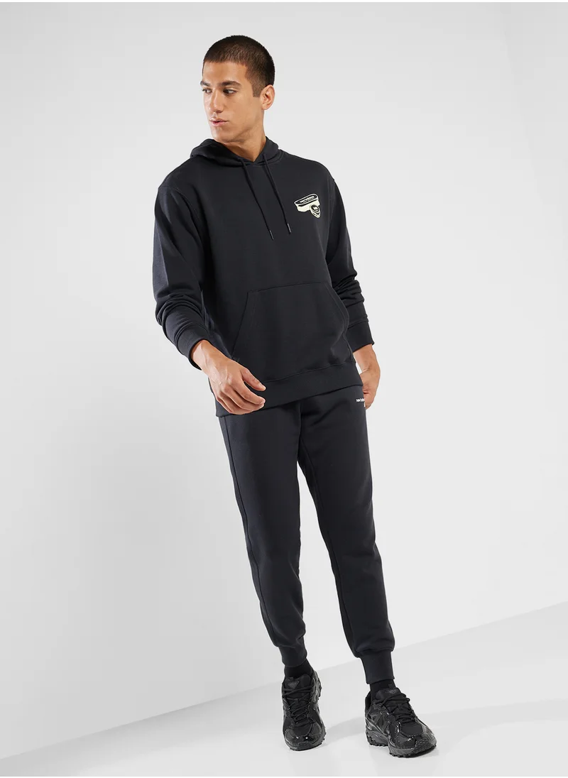 New Balance French Terry Relaxed Shine Hoodie