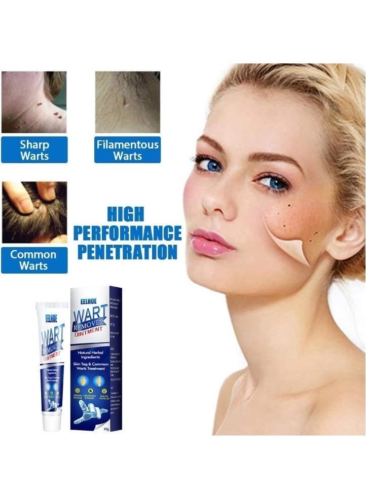 إيلهو مزيل الثآليل، مزيل لطيف للزوائد الجلدية، مرهم عشبي مُرمِّم، تركيبة طبيعية سريعة المفعول، علاج آمن وفعال لإزالة الثآليل، 20 غرام - Image 5