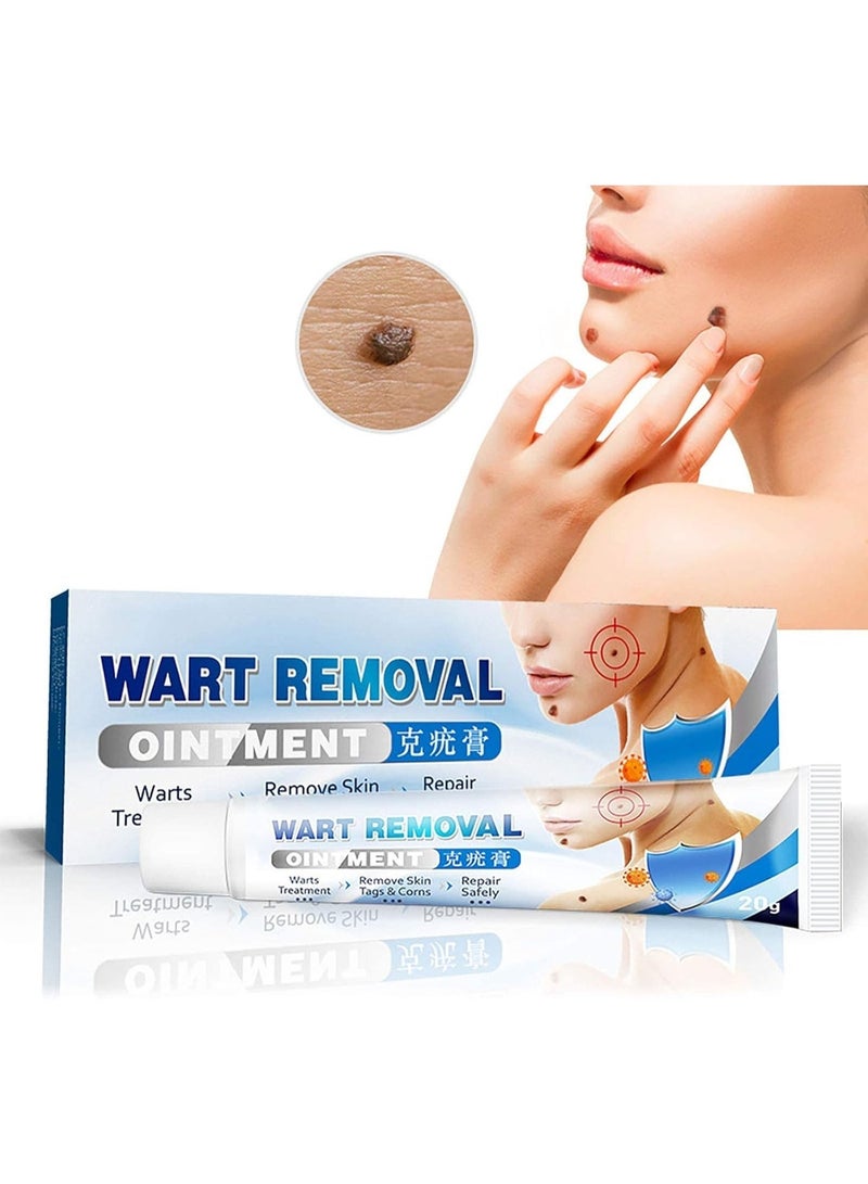 إيلهو مزيل الثآليل، مزيل لطيف للزوائد الجلدية، مرهم عشبي مُرمِّم، تركيبة طبيعية سريعة المفعول، علاج آمن وفعال لإزالة الثآليل، 20 غرام - Image 1