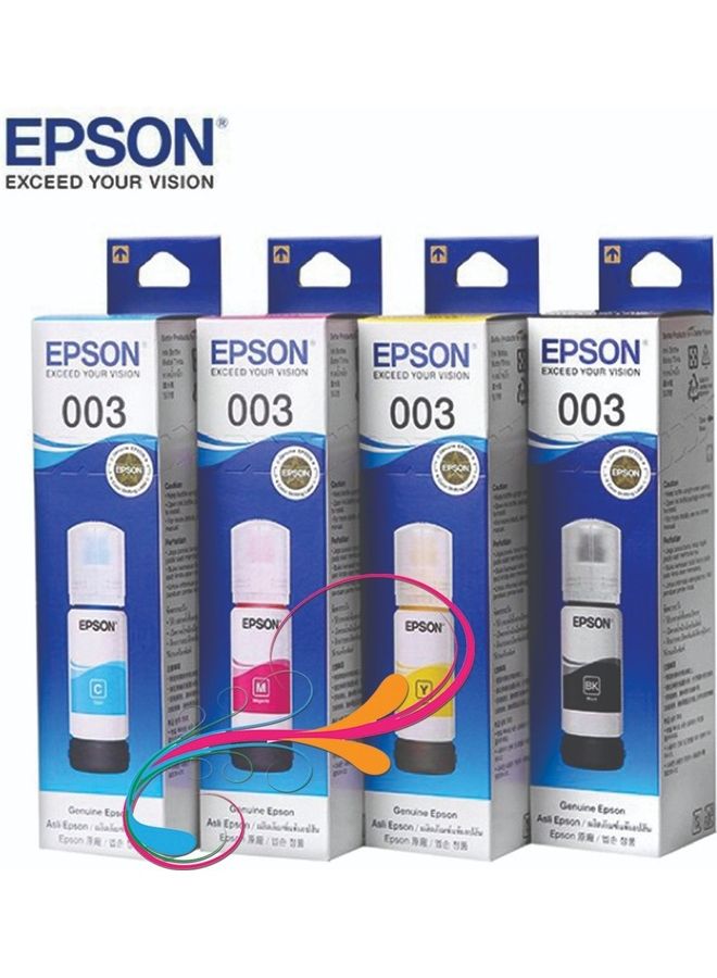إبسون حزمة T003 65 مل للطابعات L1110 / L3100 / L3101 /L3110 / L3150 / L5190 - Image 1