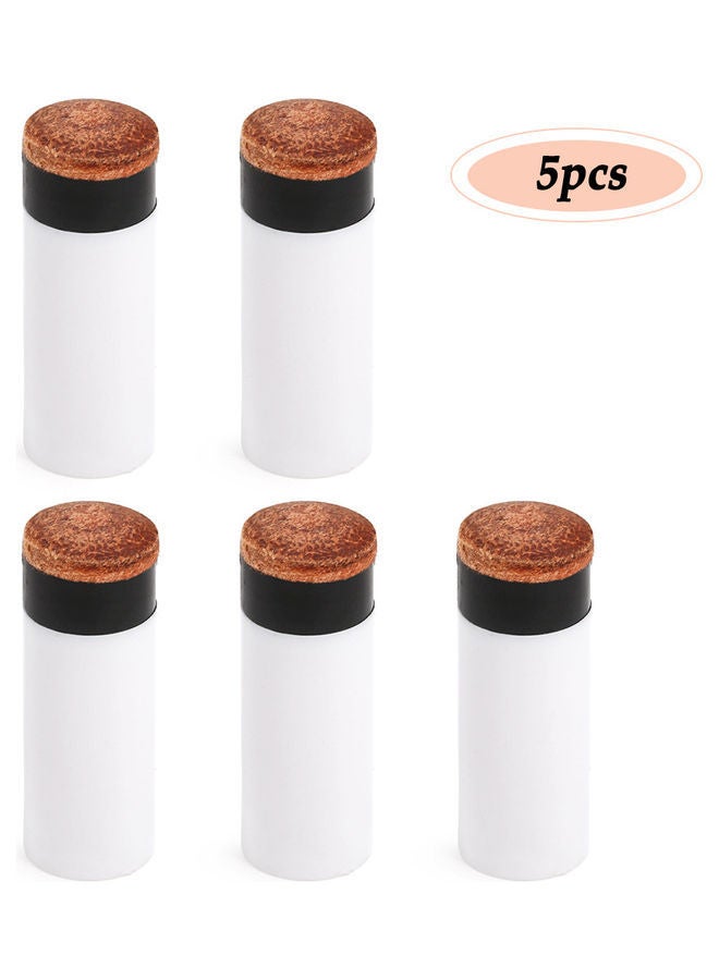 NIBEMINENT 5-Piece Billiard Cue Casing Screw Nozzle - Image 2