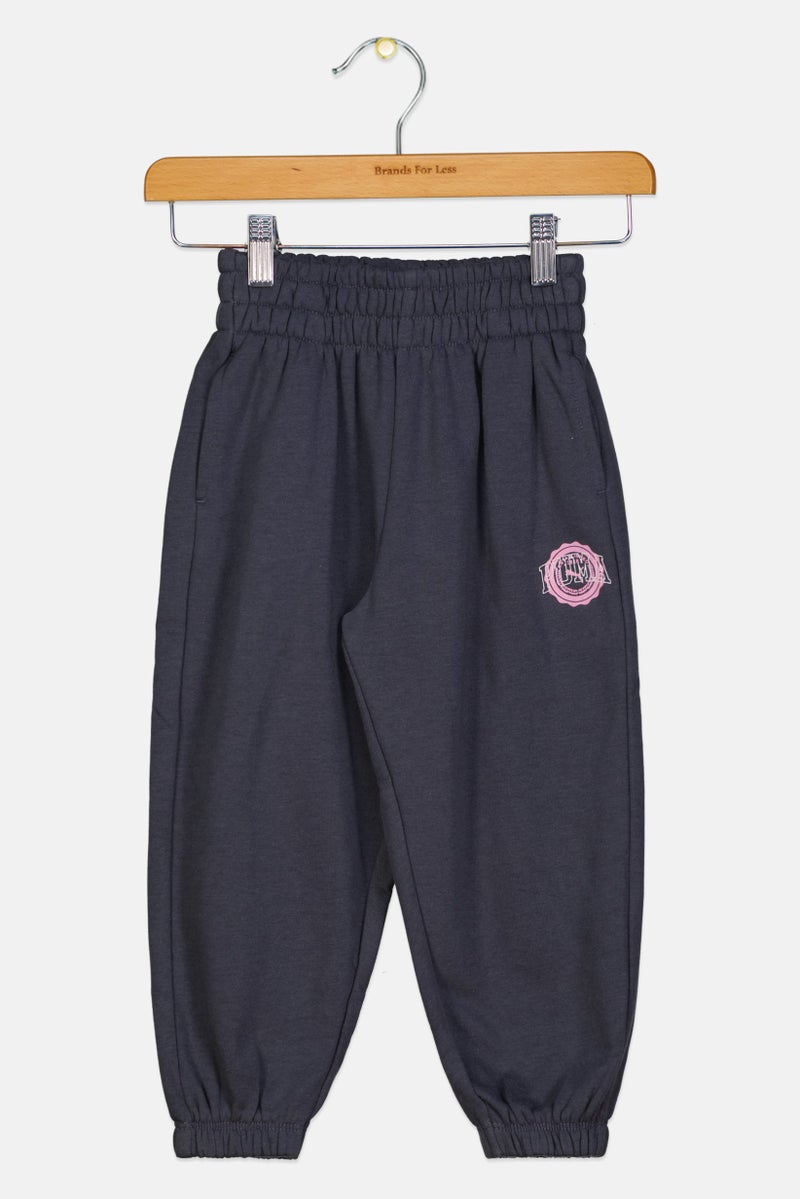 PUMA Toddlers Girl Sportswear Fit Outdoors Sweatpants, Grey - Image 3