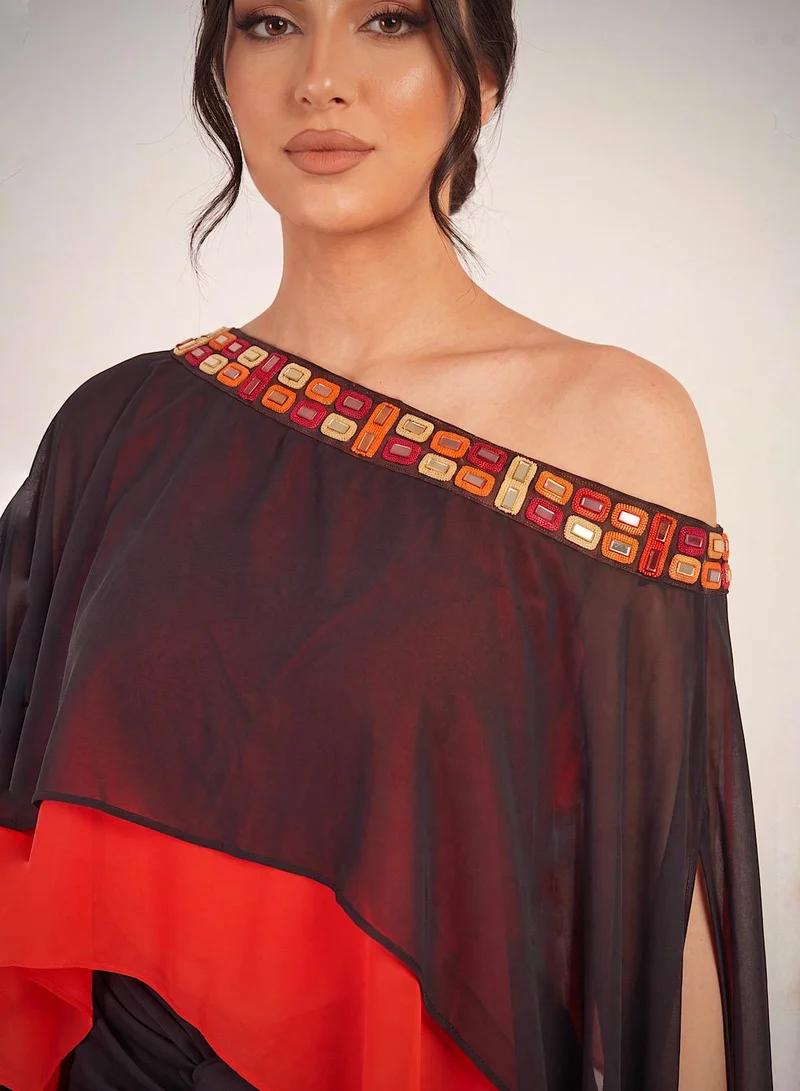 Ecstacy  Drape Skirt Set for Women | Best Price UAE