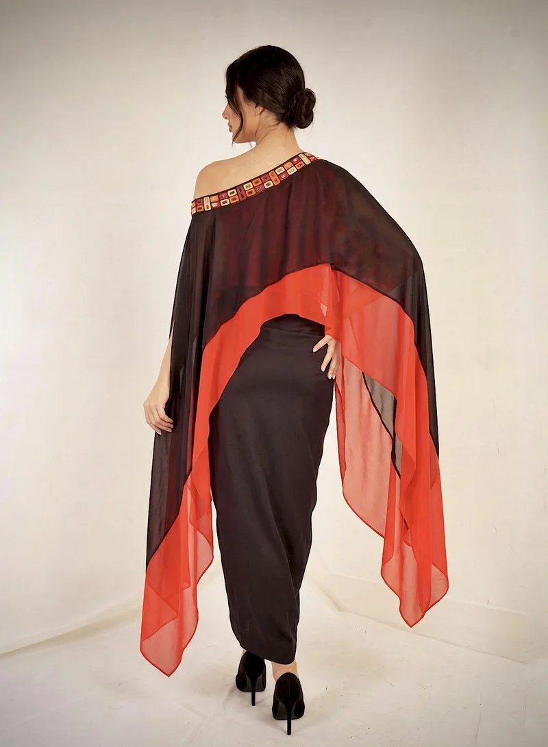 Ecstacy  Drape Skirt Set for Women | Best Price UAE
