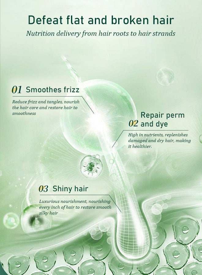 Keratin Multi-Peptide Cream for Hair Hydration and Smoothing - Image 3