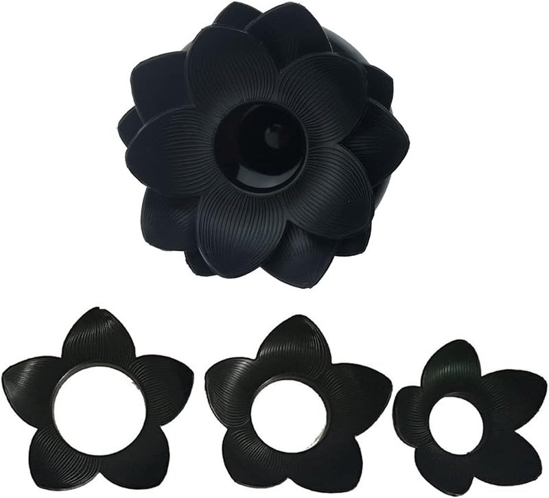 Bloss 2 Pack Louts Qtip Holder Dispener Holder Cotton Swabs Bud For Cotton Swab Toothpicks Bathroom Decor - (Green + Black) - Image 4