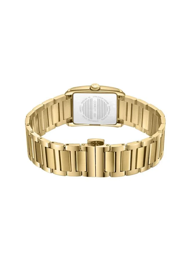 شيروتي 1881 Women's Rendena 24.5mm White Mother-of-pearl Dial Quartz Analog Watch For Women