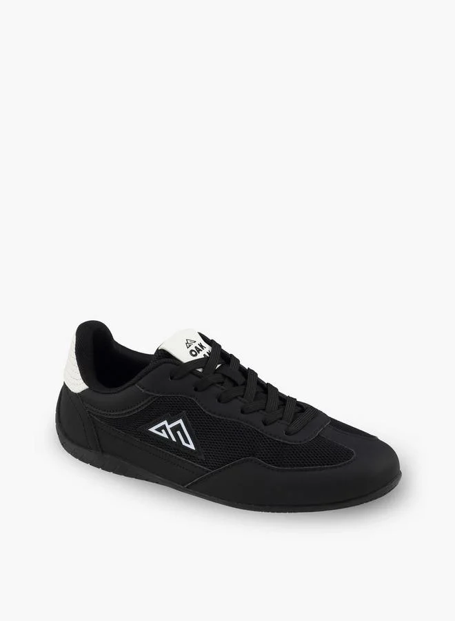 Oaklan By Shoexpress BLACK Women Lace-Up Ankle Sneakers for Women | Best Price UAE