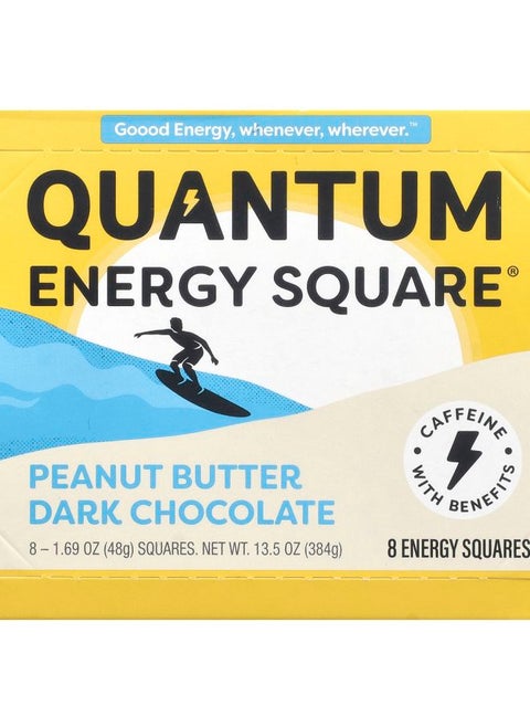 Peanut Butter Dark Chocolate 8 Squares 1.69 oz (48 g) Each