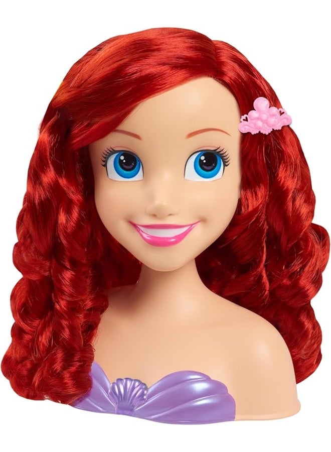 Disney Princess Styling Head – Ariel, 7-pieces, Pretend Play, Kids Toys for Ages 3 and Up by Just Play - [87046 - Image 4