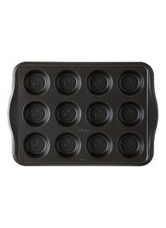 Prestige Prestige New Disney Bake with Mickey Mouse Muffin Trays For Baking 12 Cup - Non Stick Muffin Tin, Carbon Steel Bakeware, Red & Black  - Image 2