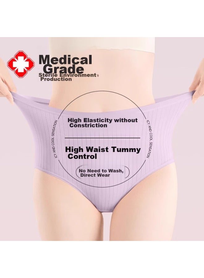 DR.CHU Dr.chu Disposable High-waist Underwear For Women, Sterilized, Maternity, Plus Size, Antibacterial, Daily Disposable, No-wash, For Business Trips And Travel, Individually Packaged  - Image 1