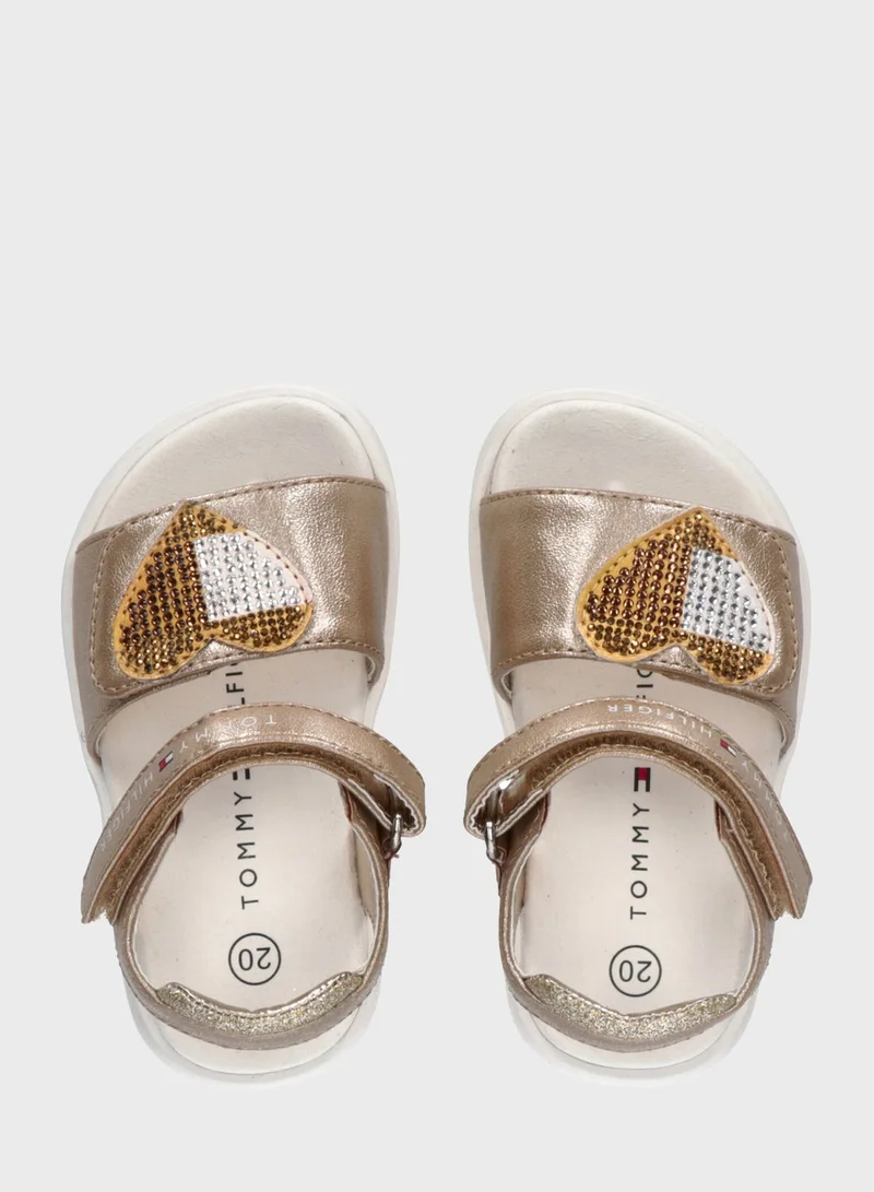 TOMMY HILFIGER Kids Velcro Sandals