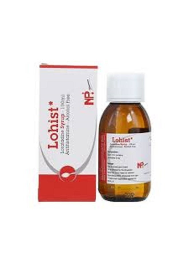 Lohist-Extra Syrup 100ml Antihistamine Loratadine