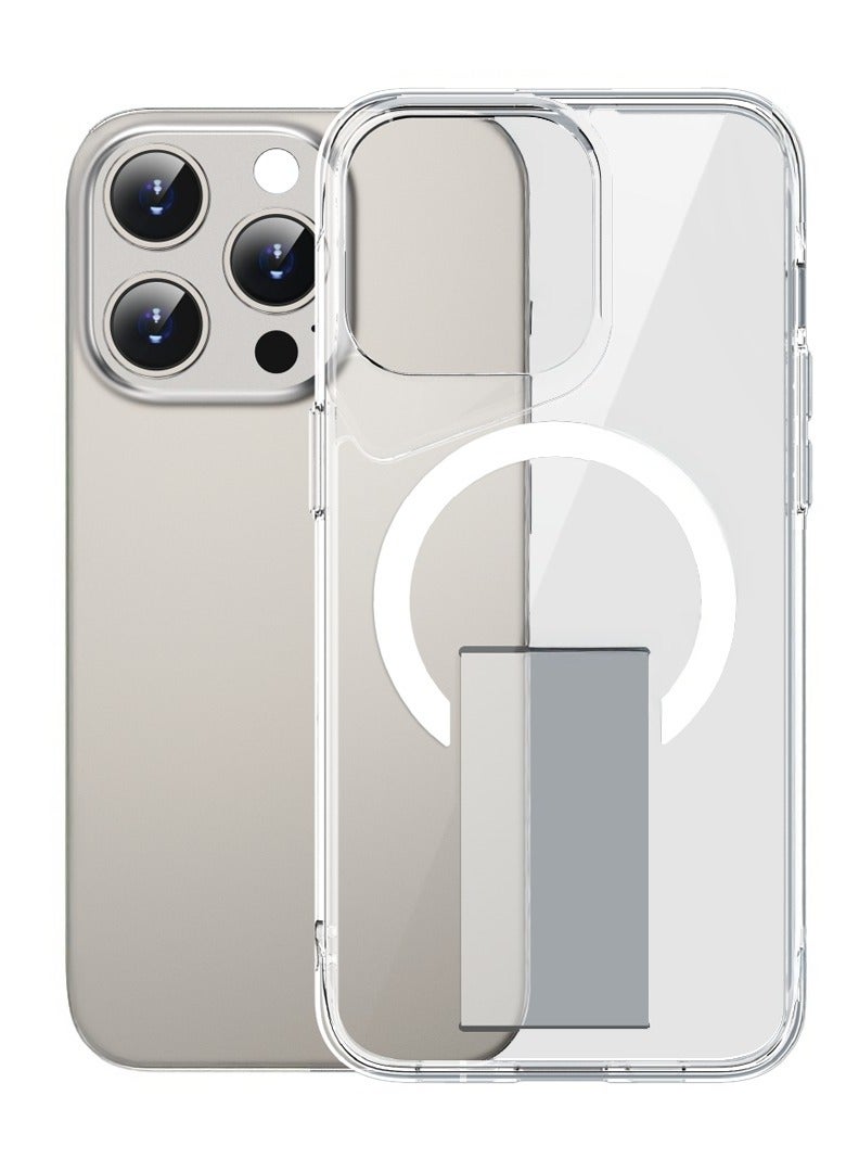 S-TOP MagSafe 16 inch phone case, shockproof and anti-yellowing, transparent - Image 1