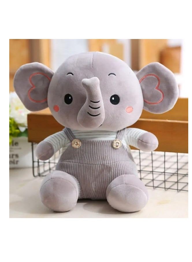 Elephant Soft Toy 30Cm Medium Size | For Kids With Super Soft Plush And Shimmery Accents | Inserts | Multi-Use And Safe | Cultivates Imagination And Interaction - Image 1
