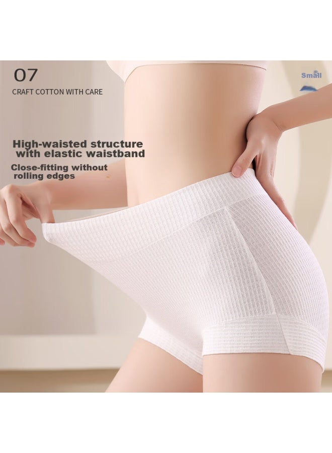 Ordifen Ordifen Women's Underwear, 7a Antibacterial Breathable, Lift And Tuck, Tummy Control, High-waisted Cotton Boyshorts  - Image 2
