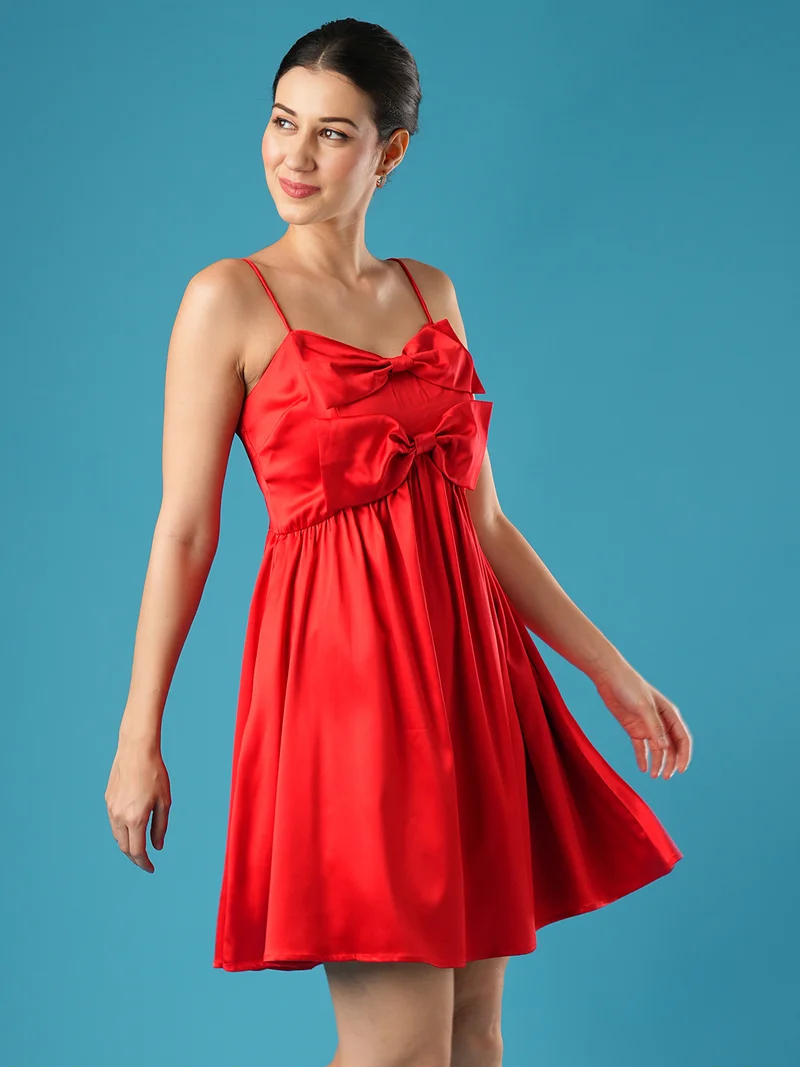 جلو باص فستان جلابيه نسائي جلوبس بحمالات وربطة فيونكة