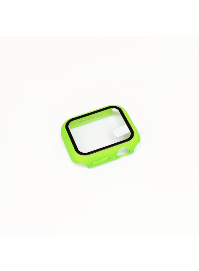 For Apple Se Watch Case 45mm Generation Protective Shell Watch8 Ultrapc Hard Shell Tempered Film Oil Injection Integrated - Image 1