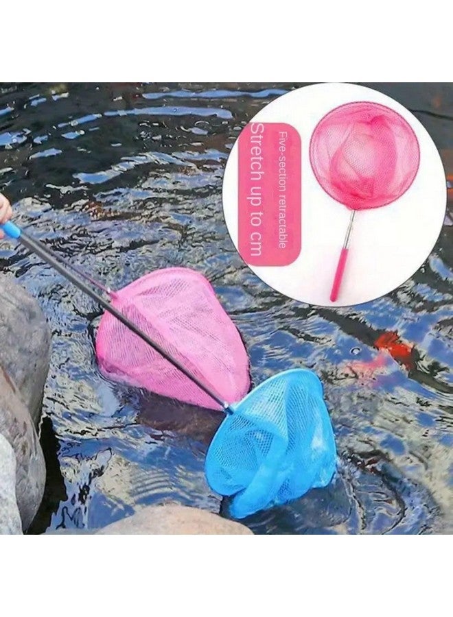 VAYINATO (2 Pcs) Stainless Steel Extendable Net (37Cm To 85Cm) Portable & Durable | Perfect For Catching Butterflies, Fish, Shrimp, Insects And More By Petzlifeworld - Image 5