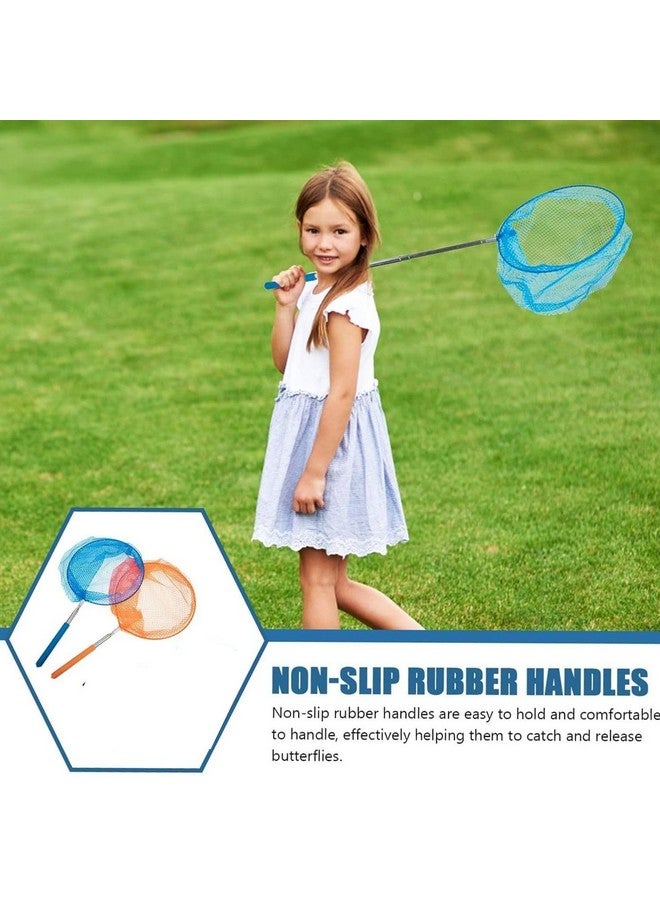 VAYINATO (2 Pcs) Stainless Steel Extendable Net (37Cm To 85Cm) Portable & Durable | Perfect For Catching Butterflies, Fish, Shrimp, Insects And More By Petzlifeworld - Image 3