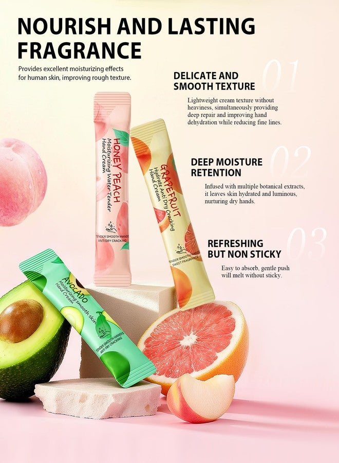 DuaTana 20 Pcs Hand Cream Gift Set,Bulk Mini Hand Lotion Travel Size Moisturizing Hand Cream for Women Dry Cracked Hands Skin Care,Wedding Bridal Shower Birthday Christmas Party Favors Gifts Kit -Peach - Image 5