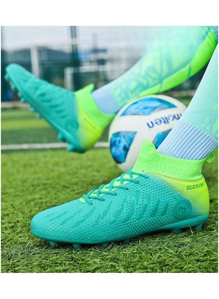 SKT Shiketro New Men's and Women's Soccer Shoes Short Spike Sports Training Shoes - Image 2