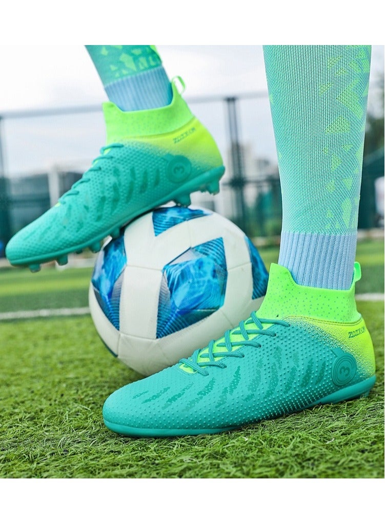 SKT Shiketro New Men's and Women's Soccer Shoes Short Spike Sports Training Shoes - Image 4