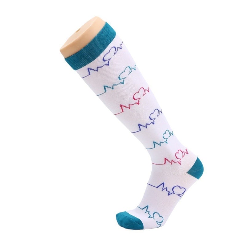 Youlijian Sports Elastic Compression Socks Nurse Leg Guards High Long Running Compression Socks Specialized - Image 1