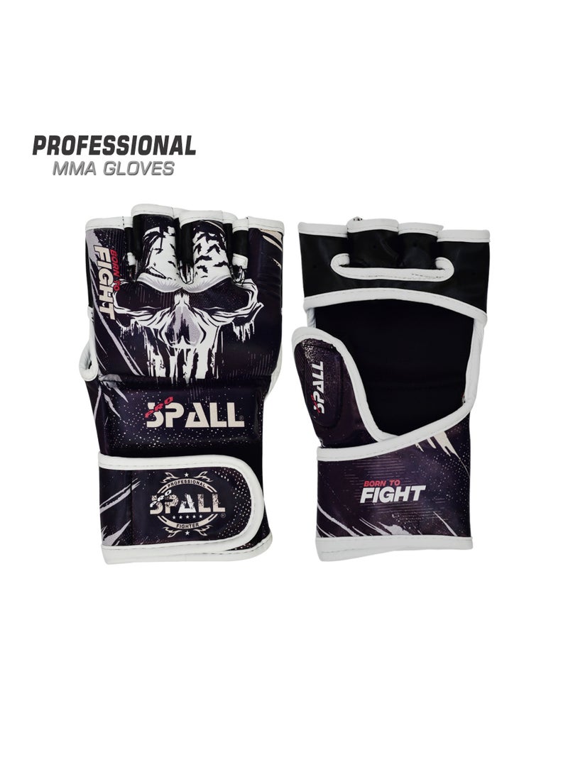 سبال قفازات فنون الدفاع عن النفس قفازات ملاكمة ولدت للقتال للرجال والنساء من جلد البولي يوريثان، المزيد من الحشو بدون أصابع، قفازات ملاكمة للكيك بوكسينغ، الملاكمة التايلاندية والحقيبة الثقيلة - Image 2
