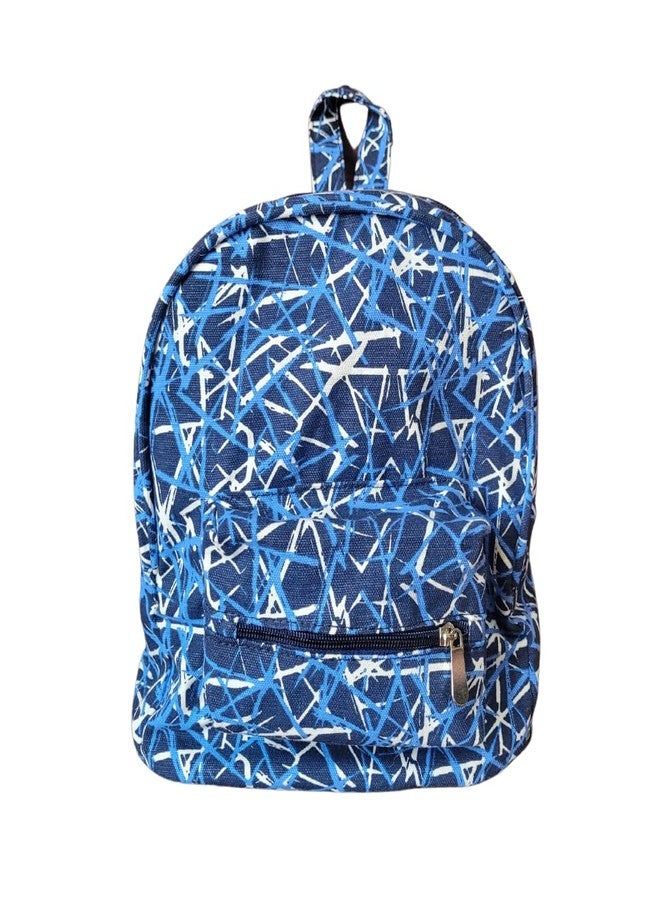 earthsave Kids Cotton Backpack for Preschool, Nursery, Kindergarten, School, Tuition, Picnic, Travelling Backpack for Boys & Girls | Octopus Print (Stoke) - Image 1